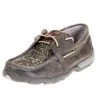 Twisted X Womens Grey Boat Shoe Driving Moc -Twisted X 117851 default l