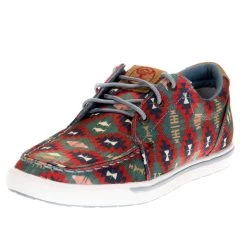 Twisted X Womens Diamond Aztec Print Hooey Loper