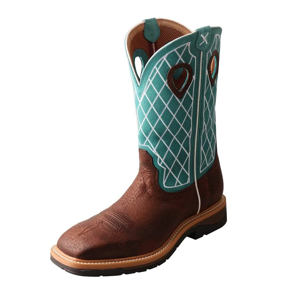Twisted X Men's Steel Toe Lite Western Work Boot 3 Twisted X Men's Steel Toe Lite Western Work Boot