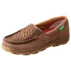 Twisted X Womens Slip-On Driving Moc With Cellstretch Casual Shoe -Twisted X 123673 default l