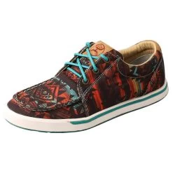 Twisted X Womens Hooey Midnight Aztec Loper