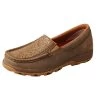 Twisted X Womens Bomber Tooled Slip On Driving Moc -Twisted X 132982 default l