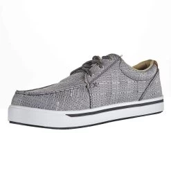 Twisted X Men`s E Light Grey Nano Toe Safety Toe Casual Shoe