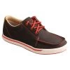 Twisted X Women's Black & Grenadine Kick Casual