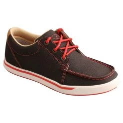 Twisted X Women's Black & Grenadine Kick Casual