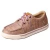 Twisted X Kids Tan Multi Kicks Loper Casual Shoe