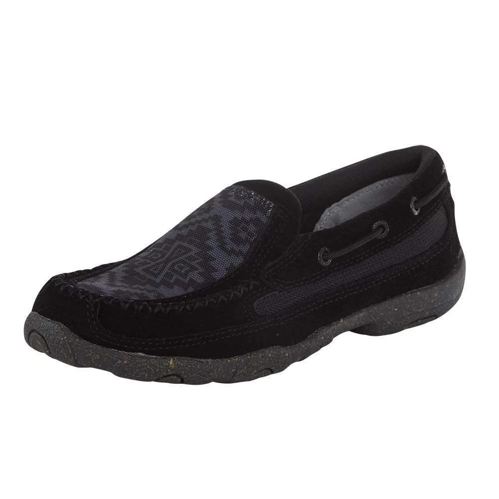 Twisted X Women's Black Aztec Driving Moc 3 Twisted X Women's Black Aztec Driving Moc