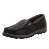 Twisted X Women`s Cell Stretch Black Slip On Driving Moc -Twisted X 153605 default l