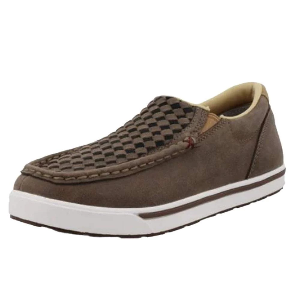 Twisted X Kids Taupe Grey And Black Chukka Driving Moc 3 Twisted X Kids Taupe Grey And Black Chukka Driving Moc