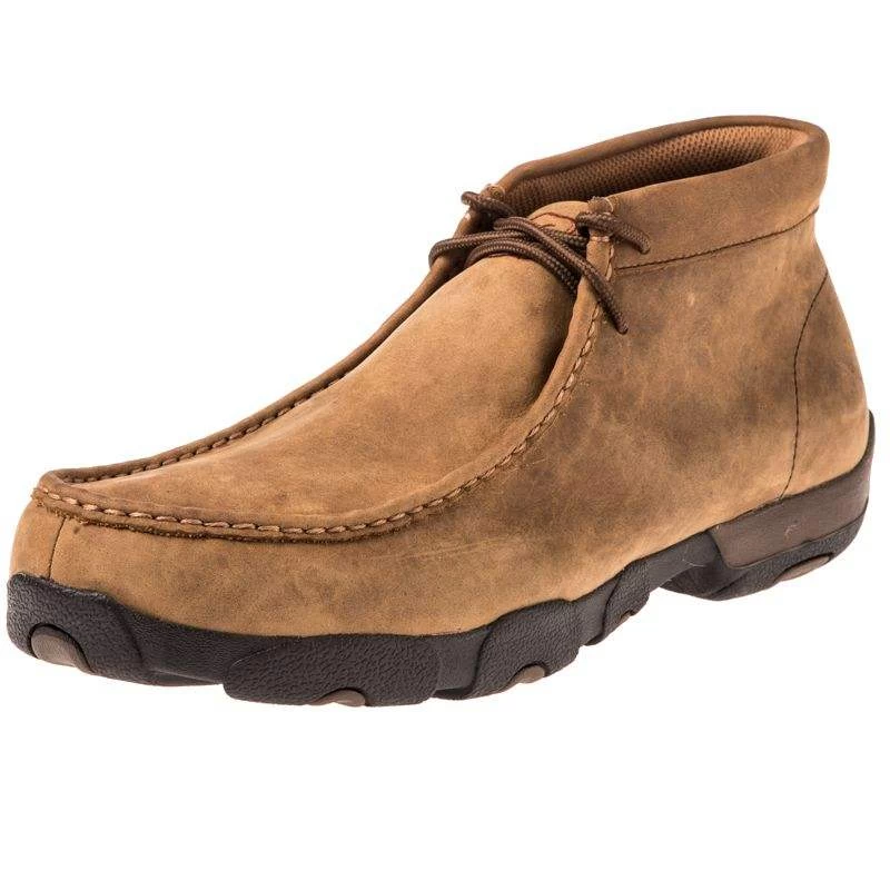 Twisted X Men's Distressed Saddle Waterproof Driving Mocs 3 Twisted X Men's Distressed Saddle Waterproof Driving Mocs
