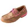 Twisted X Women's Twisted X Breast Cancer Awareness Bomber Boat Shoe -Twisted X 39388 default l