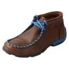Twisted X Kids Twisted X Woven Brown And Blue Driving Mocs