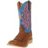 Twisted X Men's Hooey By Cognac Bullhide 12in. Neon Blue Top Cowboy Boots -Twisted X 90829 default l