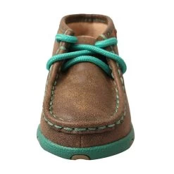Twisted X Infant Driving Mocs Bomber And Turquoise Shoe -Twisted X ICA0008 1