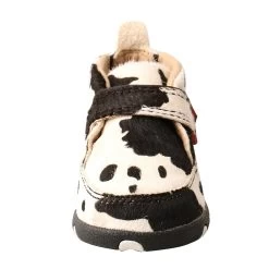 Twisted X Infants Hair On Hide Cow Print Driving Moc -Twisted X ICA0013 1