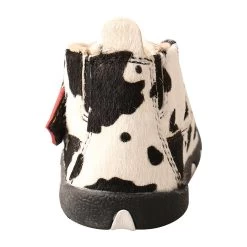 Twisted X Infants Hair On Hide Cow Print Driving Moc -Twisted X ICA0013 3