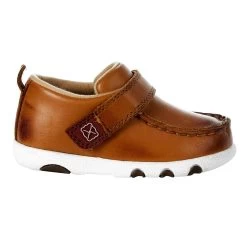 Twisted X Infant Distressed Leather Moc Casual -Twisted X ICA0023 3