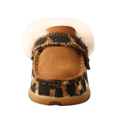 Twisted X Infant Leopard Print Sherpa Lined Driving Moc -Twisted X ICA0025 05