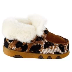 Twisted X Infant Leopard Print Sherpa Lined Driving Moc -Twisted X ICA0025 5