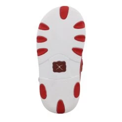 Twisted X Cherry Red & Tooled Red Infant Driving Moc -Twisted X ICA0029 03