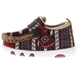 Twisted X Hooey Red Aztec Driving Moc -Twisted X IHYC001 03