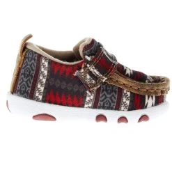Twisted X Hooey Red Aztec Driving Moc -Twisted X IHYC001 05
