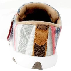 Twisted X Infant Hooey White And Tonal Stripes Driving Mocs -Twisted X IHYC002 4