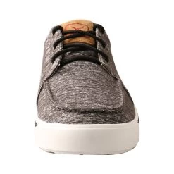 Twisted X Men's Heathered Grey And Black Casual Loper -Twisted X MCA0036 1