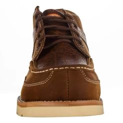 Men`s Twisted X 4` Distressed Saddle Cognac Elephant Nano Toe Wedge Work Boot -Twisted X MCAN002 5
