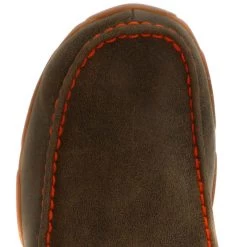 Twisted X Men's Bomber & Neon Orange Driving Mocs -Twisted X MDM0019 1962