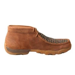 Twisted X Men's Midnight/Tan Patchwork Driving Moc -Twisted X MDM0057 4