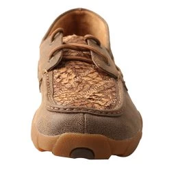 Twisted X Men's Bomber Fish Pattern Boat Shoe Driving Moc -Twisted X MDM0063 FR 510x700 1