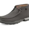 Twisted X Men's Grey Rubberized DuraTWX Chukka Driving Moc