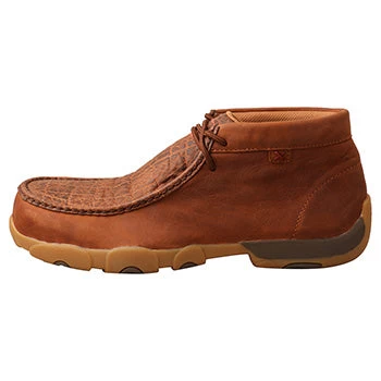 Twisted X Men's Tan And Bull Nano Safety Toe Moccasin 4 Twisted X Men's Tan And Bull Nano Safety Toe Moccasin - Image 2