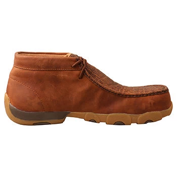 Twisted X Men's Tan And Bull Nano Safety Toe Moccasin 6 Twisted X Men's Tan And Bull Nano Safety Toe Moccasin - Image 4
