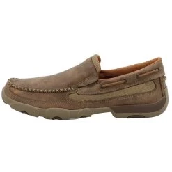 Twisted X Men's Bomber Slip-On Boat Shoe -Twisted X MDMS002 03
