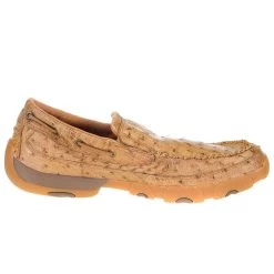 Twisted X Men`s Bomber Full Quill Ostrich Slip On -Twisted X MDMS019 4