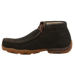 Twisted X Men's Rubberized Dark Brown Steel Toe Driving Moc -Twisted X MDMST03 03