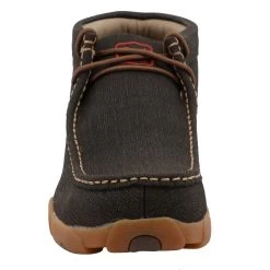 Twisted X Men's Rubberized Dark Brown Steel Toe Driving Moc -Twisted X MDMST03 04