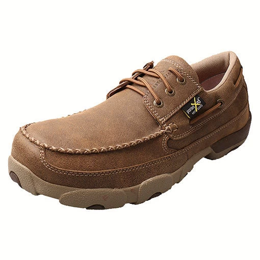 Twisted X Men's Steel Toe Met Gaurd Boat Shoe 3 Twisted X Men's Steel Toe Met Gaurd Boat Shoe