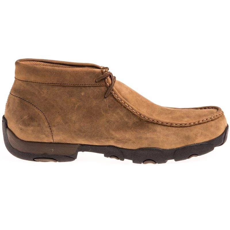 Twisted X Men's Distressed Saddle Waterproof Driving Mocs 4 Twisted X Men's Distressed Saddle Waterproof Driving Mocs - Image 2