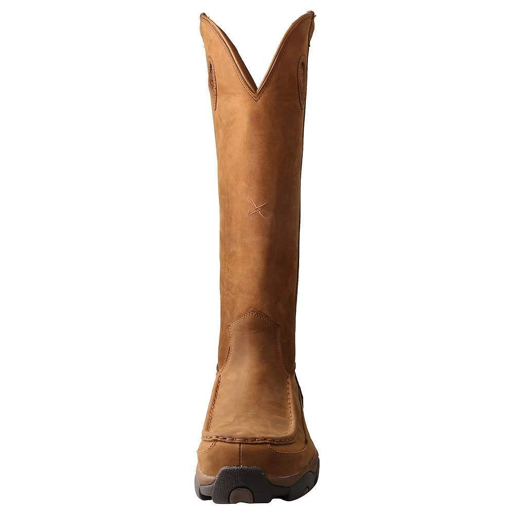 Twisted X Men's Distressed Saddle H2O ViperGuard 17in. Snake Boot 4 Twisted X Men's Distressed Saddle H2O ViperGuard 17in. Snake Boot - Image 2