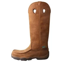 Twisted X Men's Distressed Saddle H2O ViperGuard 17in. Snake Boot 9 Twisted X Men's Distressed Saddle H2O ViperGuard 17in. Snake Boot -Twisted X MHKWBS1 2