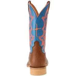 Twisted X Men's Hooey By Cognac Bullhide 12in. Neon Blue Top Cowboy Boots 10 Twisted X Men's Hooey By Cognac Bullhide 12in. Neon Blue Top Cowboy Boots -Twisted X MHY0004 3