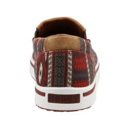 Twisted X Men's Hooey Red Aztec Slip On Loper Casual Shoes -Twisted X MHYC023 4