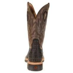 Twisted X Men's Lite Cowboy Caiman Print AlloyToe Work Boot -Twisted X MLCA003 3
