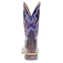 Twisted X Men's Brown Elephant Print 12in. Purple Alloy Toe Work Boots -Twisted X MLCA006 3