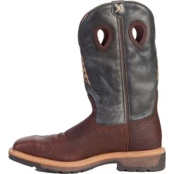 Twisted X Men's Oiled Cognac Steel Toe Lite Weight Cowboy Work Boots -Twisted X MLCS006 3