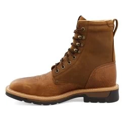 Twisted X Men's Distressed Saddle Square Steel Toe Lacer Boot -Twisted X MLCSL01.06 1400x1400 R 1000x c5f15a6b e1de 42e4 b4fa e722c2349d30