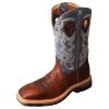 Twisted X Distressed Peanut And Navy Work Boot -Twisted X MLCW016.01